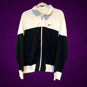 NIKE | White and Navy Track Jacket